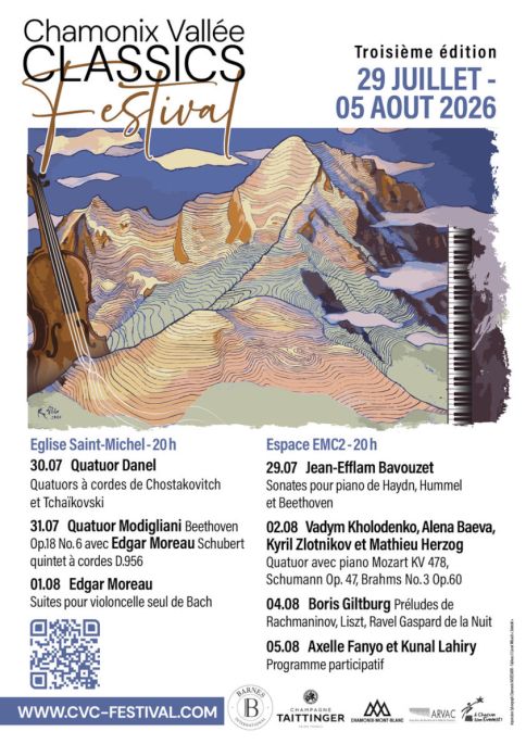 Affiche Chamonix Vallee Classics