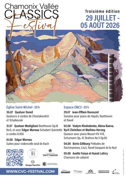 Affiche Chamonix Vallee Classics